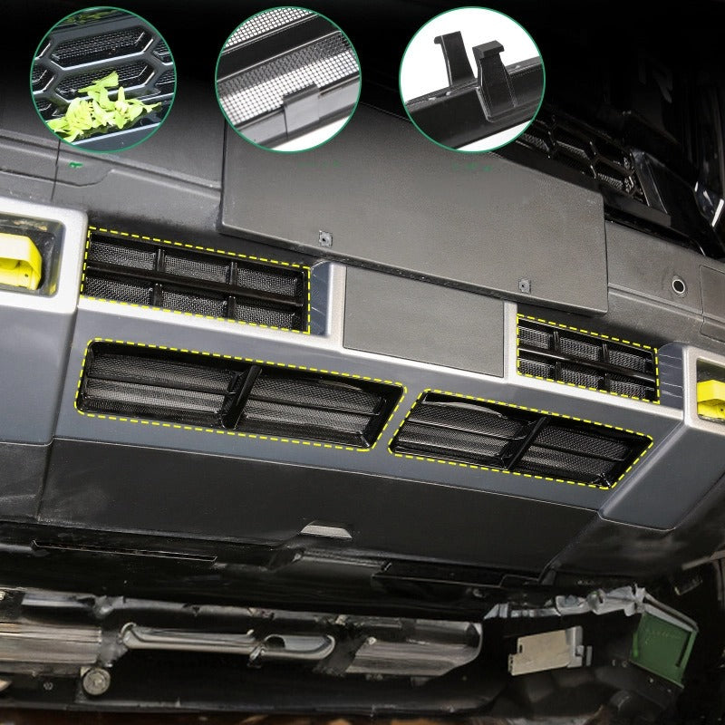 Chery JETOUR  T2 Car protection front bumper grille dust-proof net-Let us help you explore your 4x4 with us Noxfun
