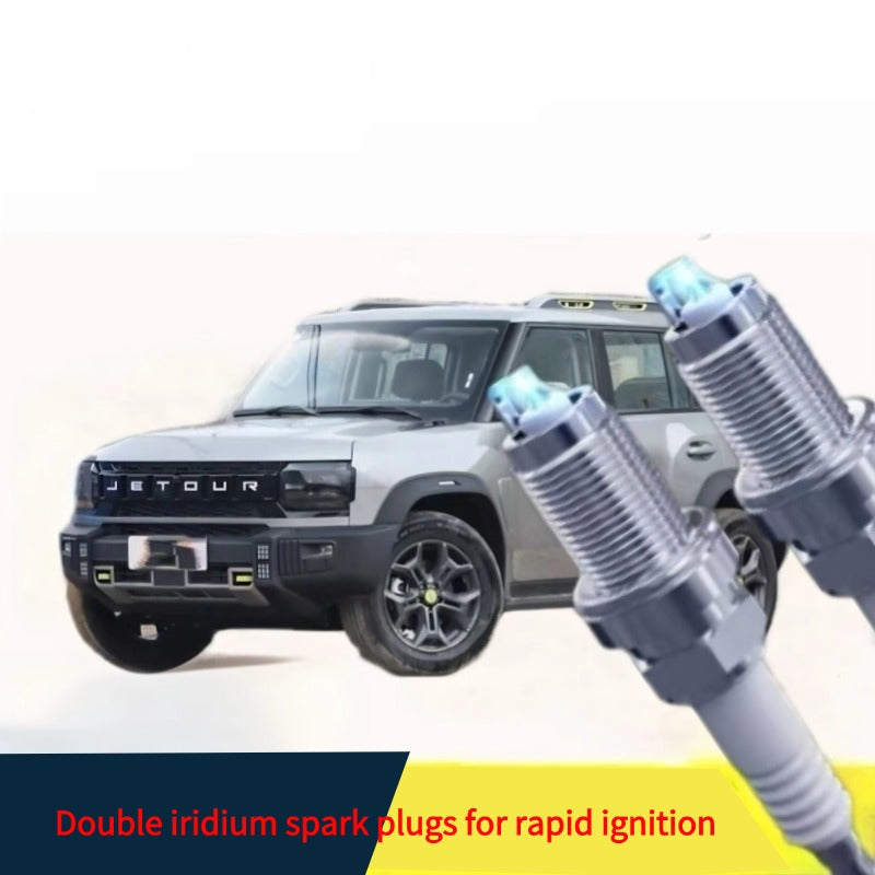 Dual iridium spark plugs for cars are suitable for Chery Jetour T2 & Jetour T2 PHEV-Let us help you explore your 4x4 with us Noxfun