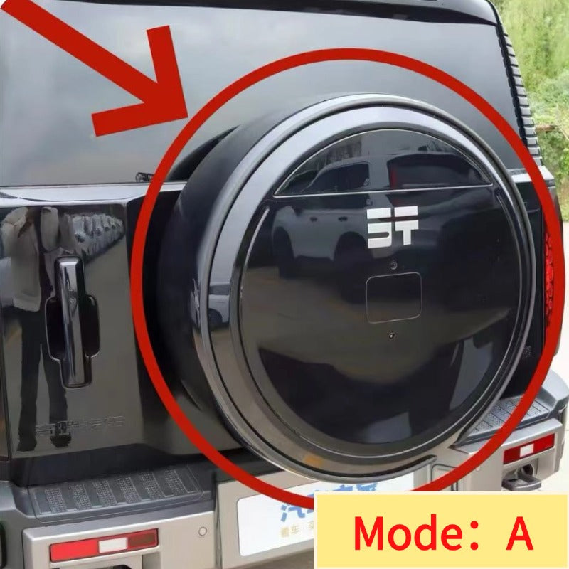 Spare tyre cover for the boot lid, suitable for Jetour G700-Let us help you explore your 4x4 with us Noxfun