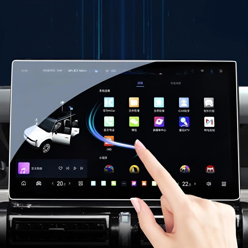 Screen Tempered Glass Protection Film For Chery JAECOO J6（iCAR 03）-Let us help you explore your 4x4 with us Noxfun