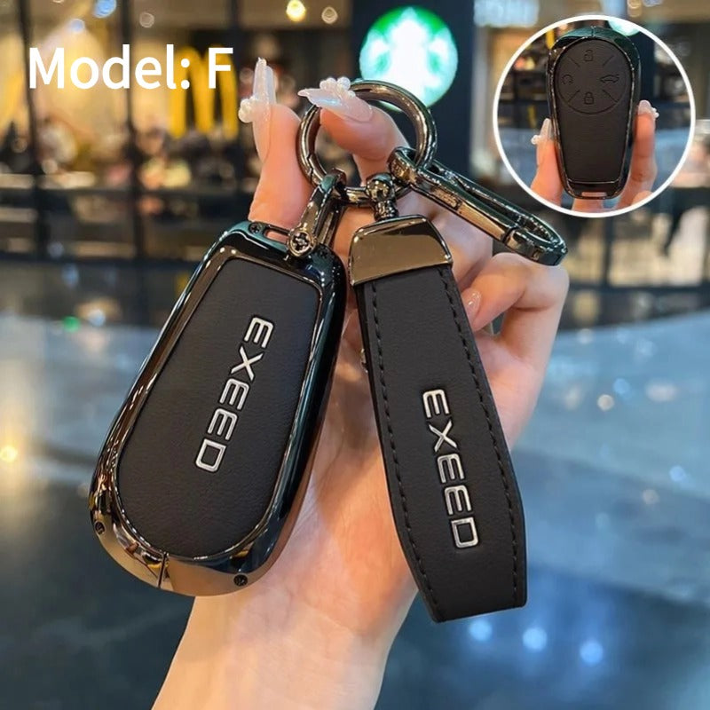 Leather Key Protector for Chery Exeed RX & Omoda C9-Let us help you explore your 4x4 with us Noxfun