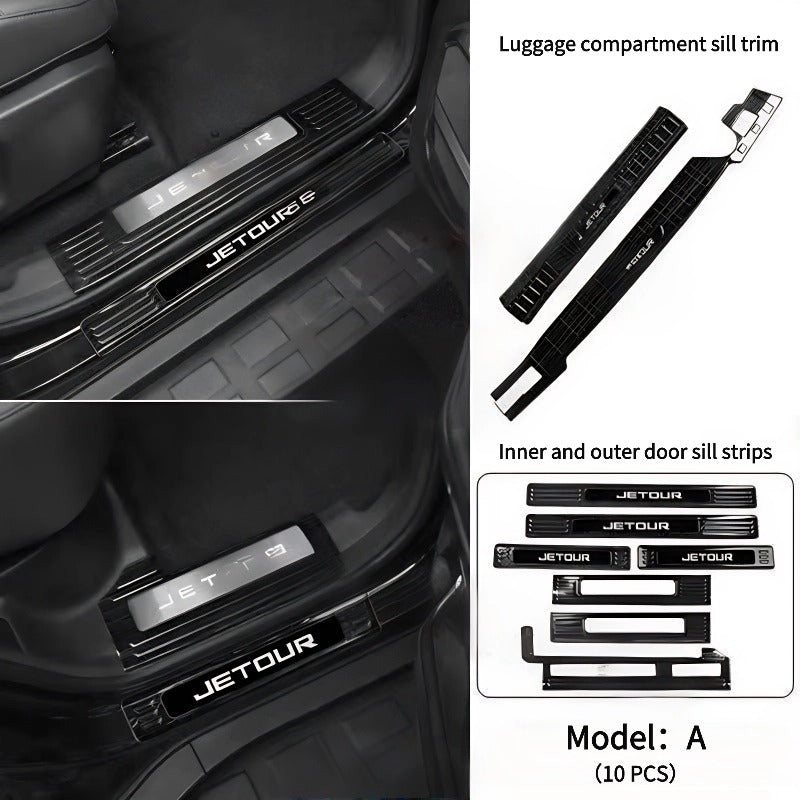 Door Sill Protector For Chery Jetour T2 & Jetour T2 PHEV-Let us help you explore your 4x4 with us Noxfun