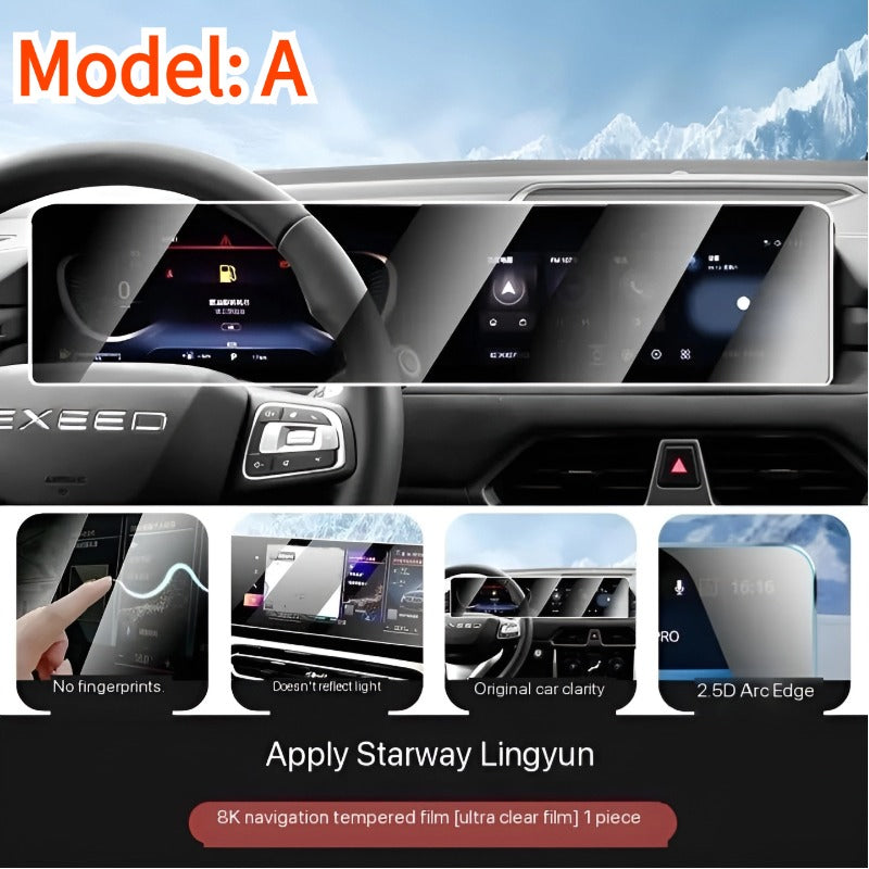 Car Navigation Protective Tempered Film for Chery Exeed TXL-Let us help you explore your 4x4 with us Noxfun