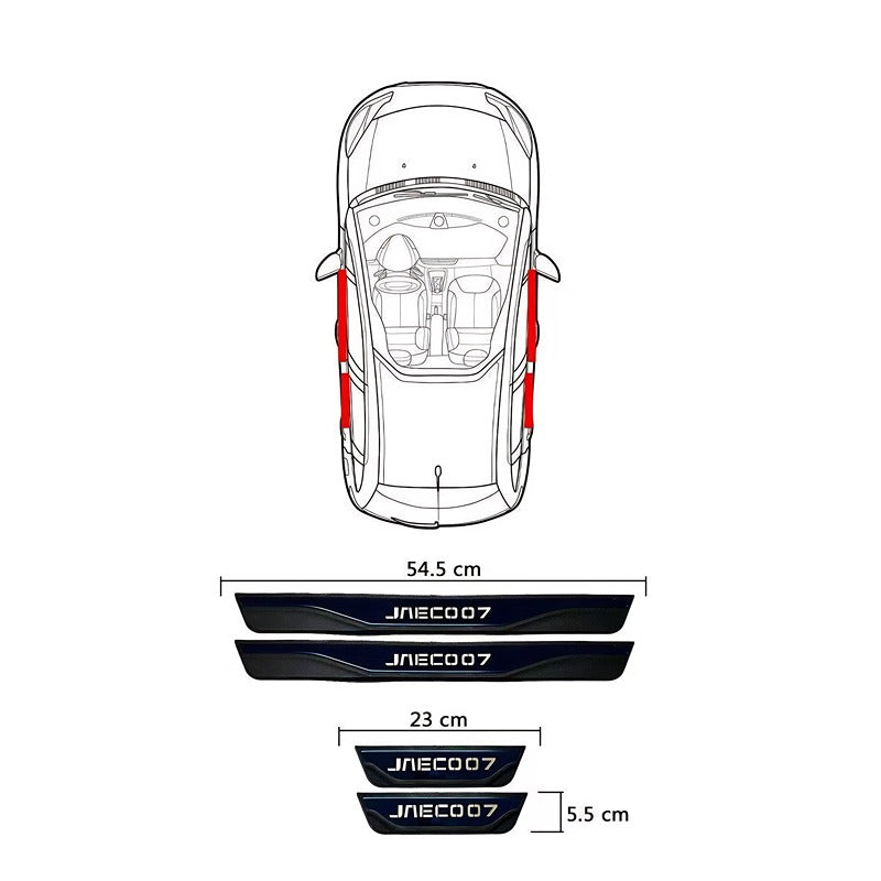 Car threshold bar is suitable for Chery Jaecoo J5-Let us help you explore your 4x4 with us Noxfun