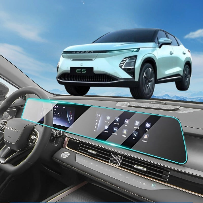 Chery Omoda E5 12.3-inch Tempered Glass Screen Protector-Let us help you explore your 4x4 with us Noxfun