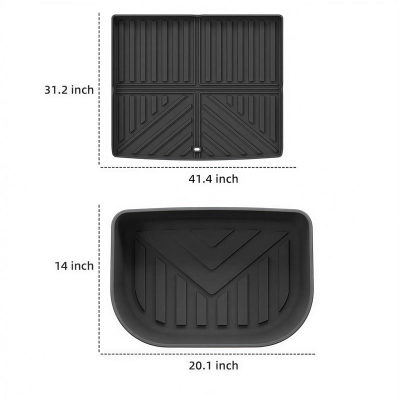 All Weather RHD Floor & Trunk Liners for Chery JAECOO J5-Let us help you explore your 4x4 with us Noxfun
