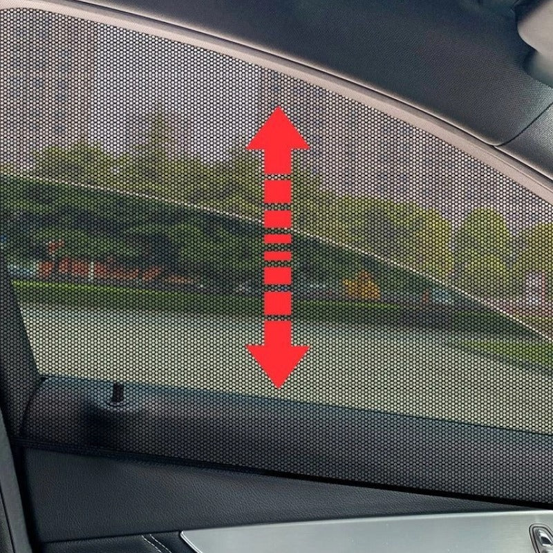 Stretchy Car Door Window Mesh Sun Shade UV Protection Mosquito Bug Screen Cover-Let us help you explore your 4x4 with us Noxfun