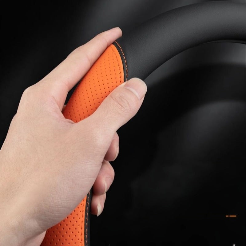 Ultra Thin Leather Steering Wheel Cover for Chery Jaecoo J7 & 7 PHEV-Let us help you explore your 4x4 with us Noxfun