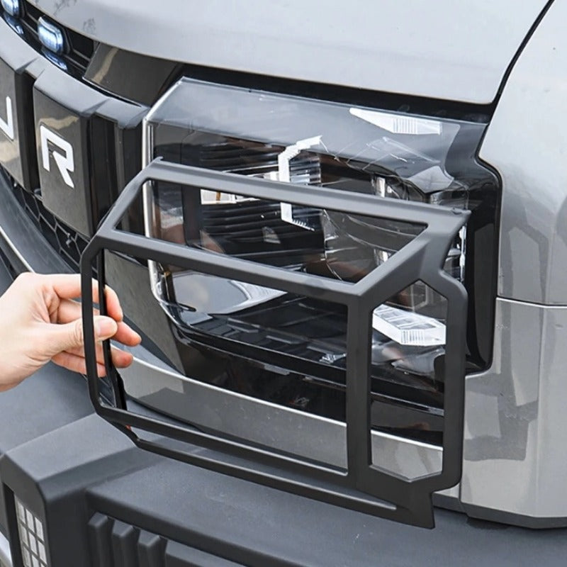 Matte Black Headlight Cover For Chery Jetour T2 & Jetour T2 PHEV-Let us help you explore your 4x4 with us Noxfun