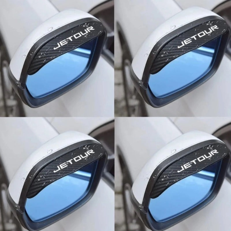 Rearview Mirror Rain Eyebrow Trim-Let us help you explore your 4x4 with us Noxfun