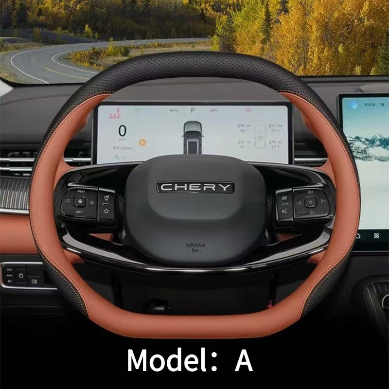 Car steering wheel cover for Chery Omoda C7-Let us help you explore your 4x4 with us Noxfun