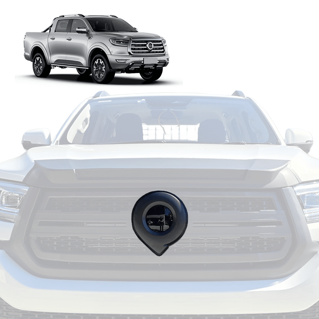 GWM CANNON FRONT LOGO BLACKOUT COVER (Excluding XSR)-Let us help you explore your 4x4 with us Noxfun