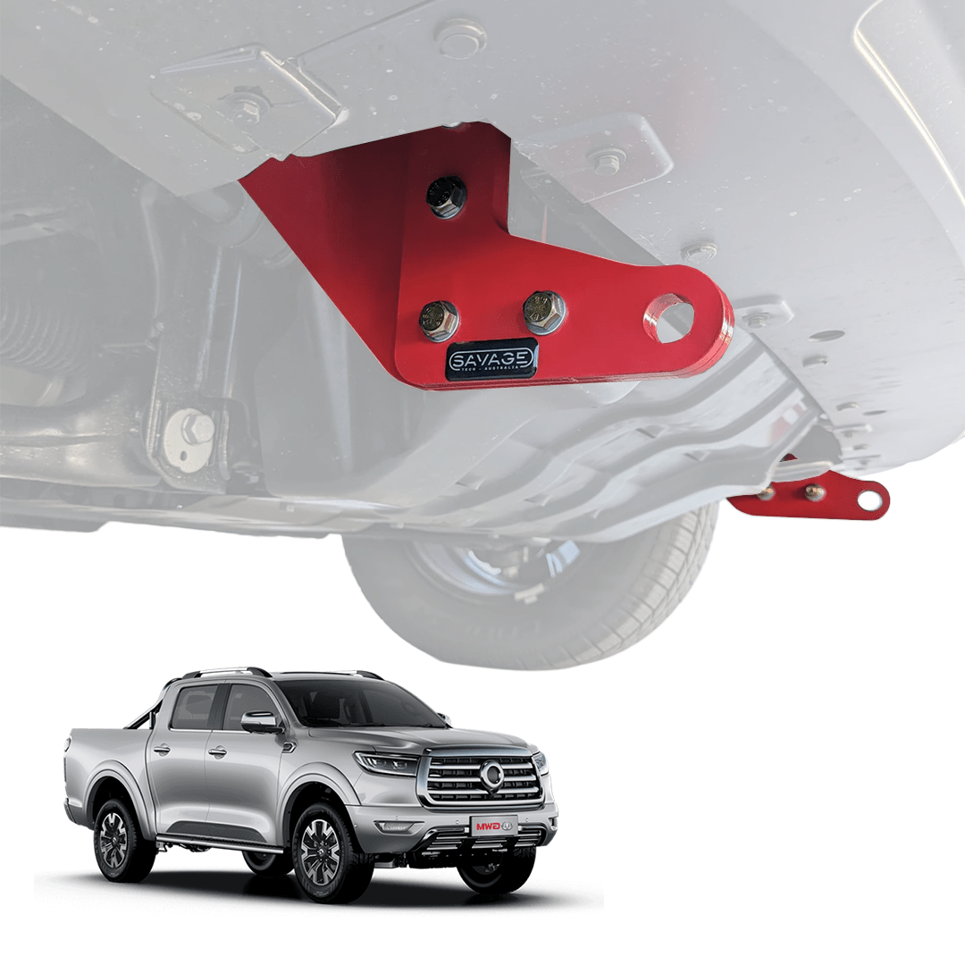 GWM CANNON RED RECOVERY POINTS-Let us help you explore your 4x4 with us Noxfun