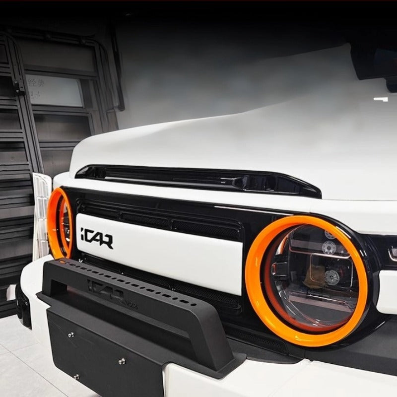 Car Headlight Rim Lamp Eyebrow Color Change for Chery iCAR V23-Let us help you explore your 4x4 with us Noxfun