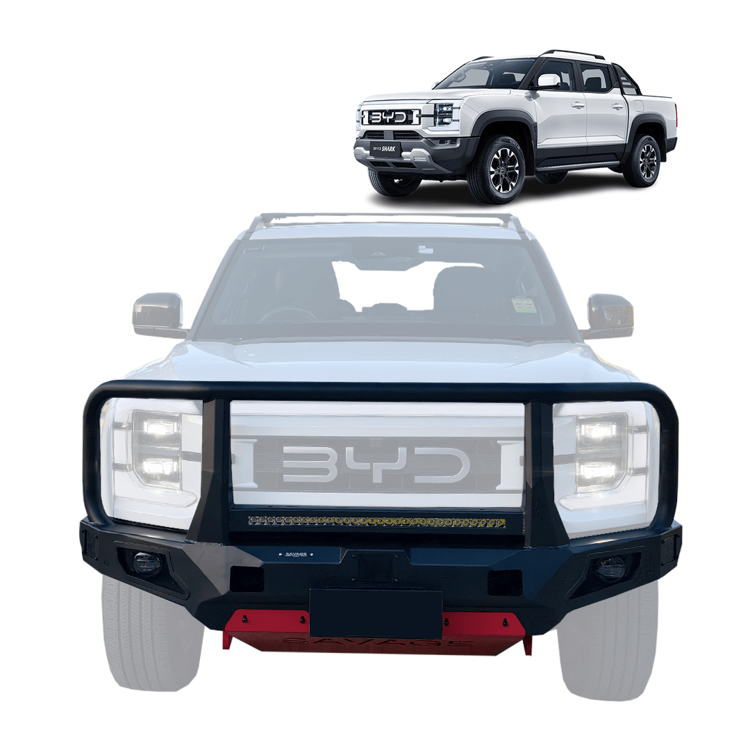 BYD SHARK 6 noxfun ATTACK HOOPED BULL BAR-Let us help you explore your 4x4 with us Noxfun