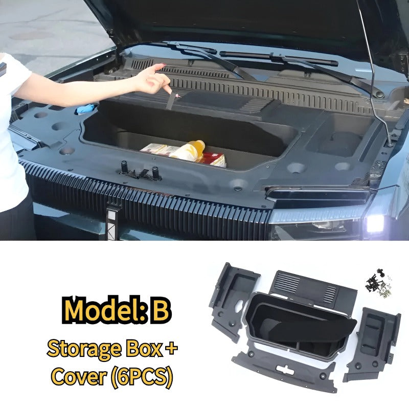 Car Hood Conversion Storage Box for Chery JAECOO J6 (iCAR 03)-Let us help you explore your 4x4 with us Noxfun