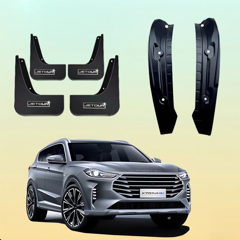 Mud Flaps Splash Guard For Chery Jetour X70 Plus-Let us help you explore your 4x4 with us Noxfun