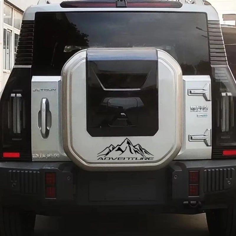 Chery Jetour T2 Trunk Sticker-Let us help you explore your 4x4 with us Noxfun