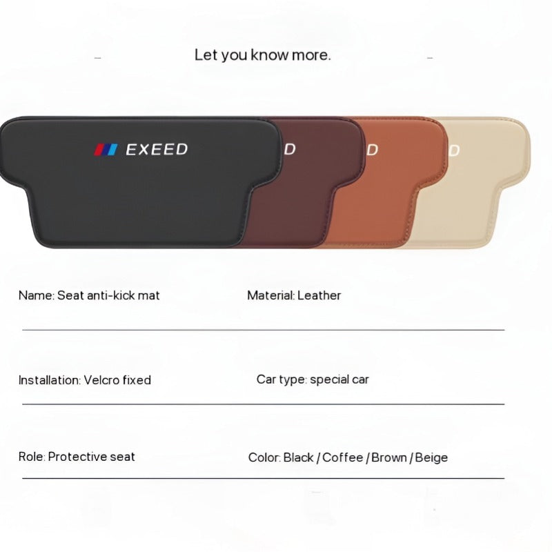 Car Rear Seat Kick Mat For Chery Exeed & Omoda  C9-Let us help you explore your 4x4 with us Noxfun