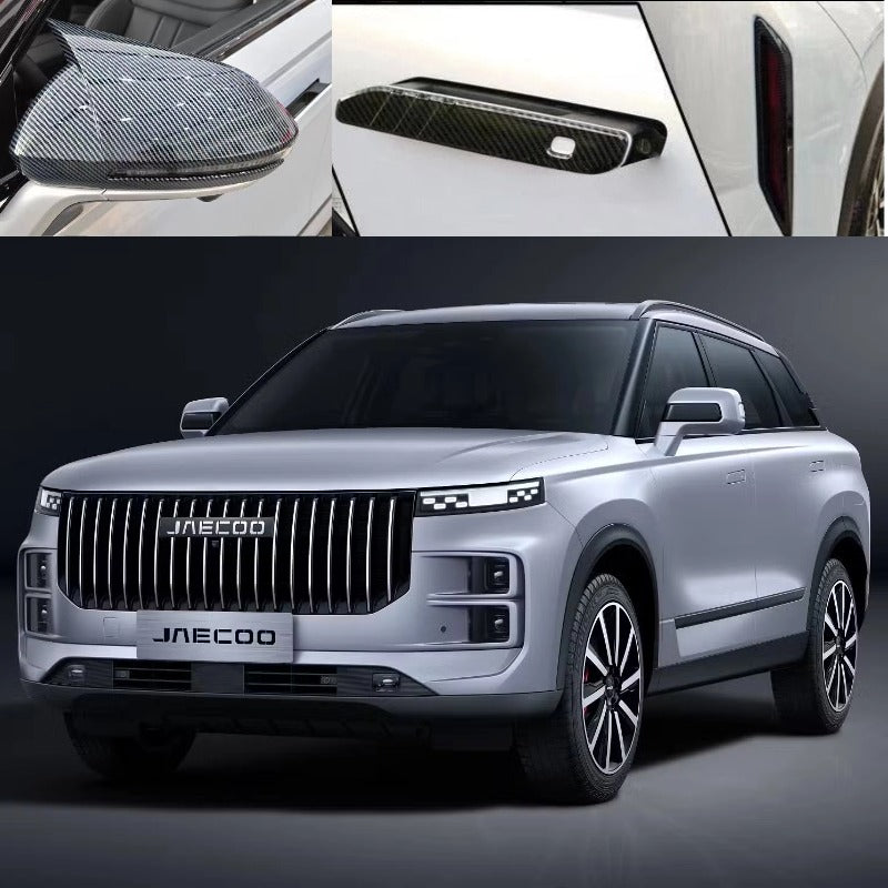 Car Body Protection Carbon Fibre Trim Cover for Chery JAECOO J7 & 7 PHEV-Let us help you explore your 4x4 with us Noxfun