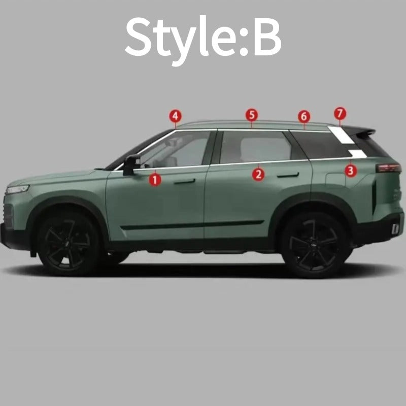 JAECOO J7 Window Trim Strip-Let us help you explore your 4x4 with us Noxfun
