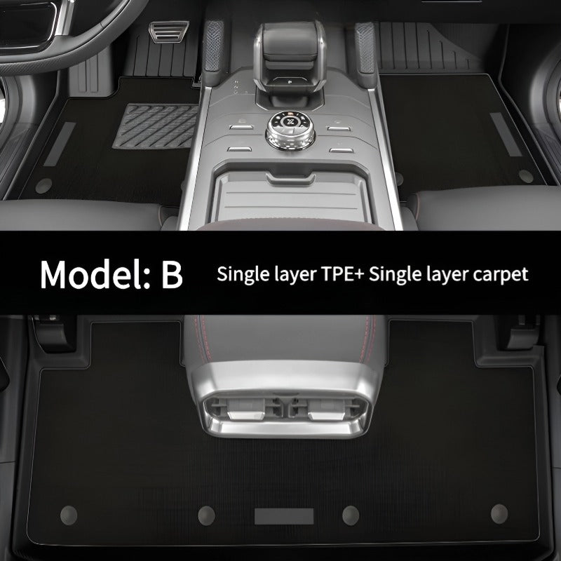 Right Rudder/Left Rudder All Weather Floor Mats Interior Liners for Jetour T2 & Jetour T2 PHEV-Let us help you explore your 4x4 with us Noxfun