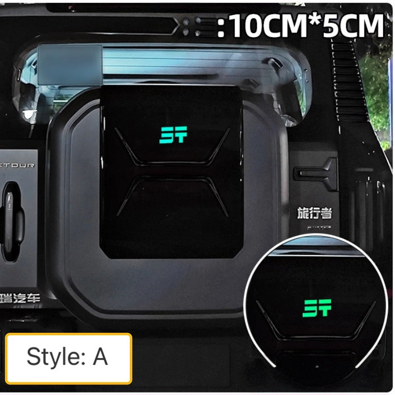 Car Trunk Sticker For Chery Jetour T2-Let us help you explore your 4x4 with us Noxfun