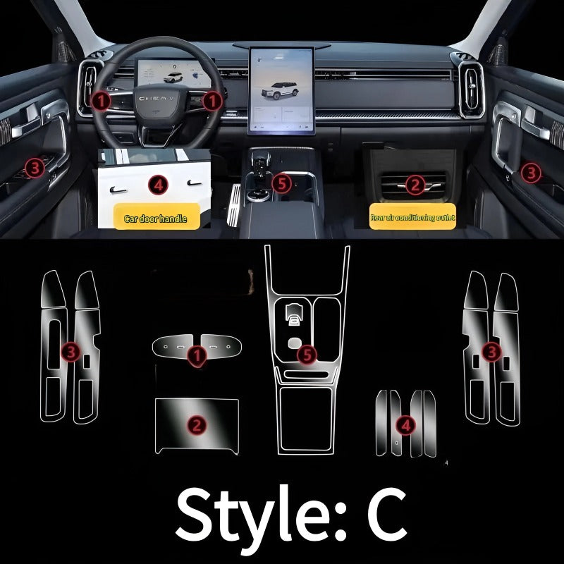 Anti-scratch TPU Protector Film For JAECOO J7 & 7 PHEV-Let us help you explore your 4x4 with us Noxfun