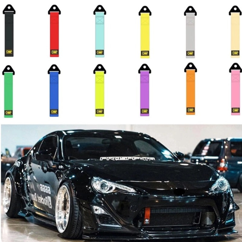 Colorful Decorative Front Bumper Tow Strap-Let us help you explore your 4x4 with us Noxfun