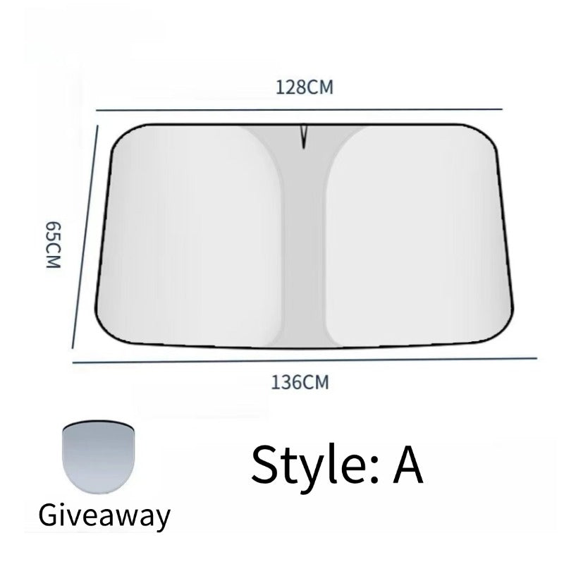 Foldable Car Front Windshield Sunshade-Let us help you explore your 4x4 with us Noxfun