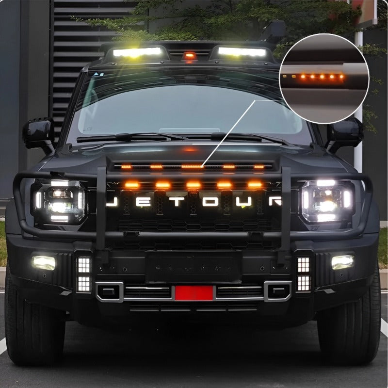 Car bonnet LED lights for Chery Jetour T2-Let us help you explore your 4x4 with us Noxfun