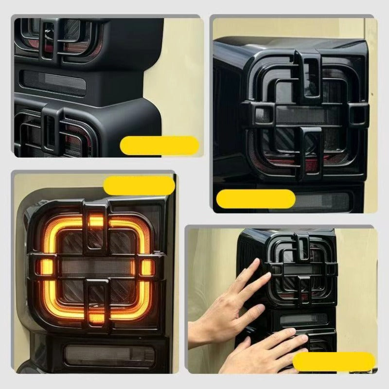 Headlight & Fog Light Trim Covers for the Chery iCAR V27-Let us help you explore your 4x4 with us Noxfun