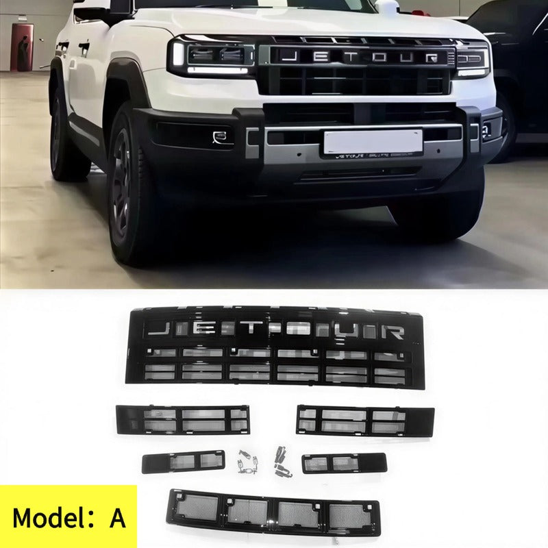 Insect screen for vehicle front grille suitable for Jetour G700-Let us help you explore your 4x4 with us Noxfun
