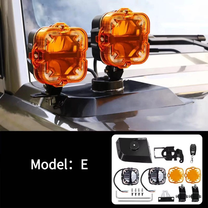 A-Pillar Spotlights for Chery iCAR V23-Let us help you explore your 4x4 with us Noxfun