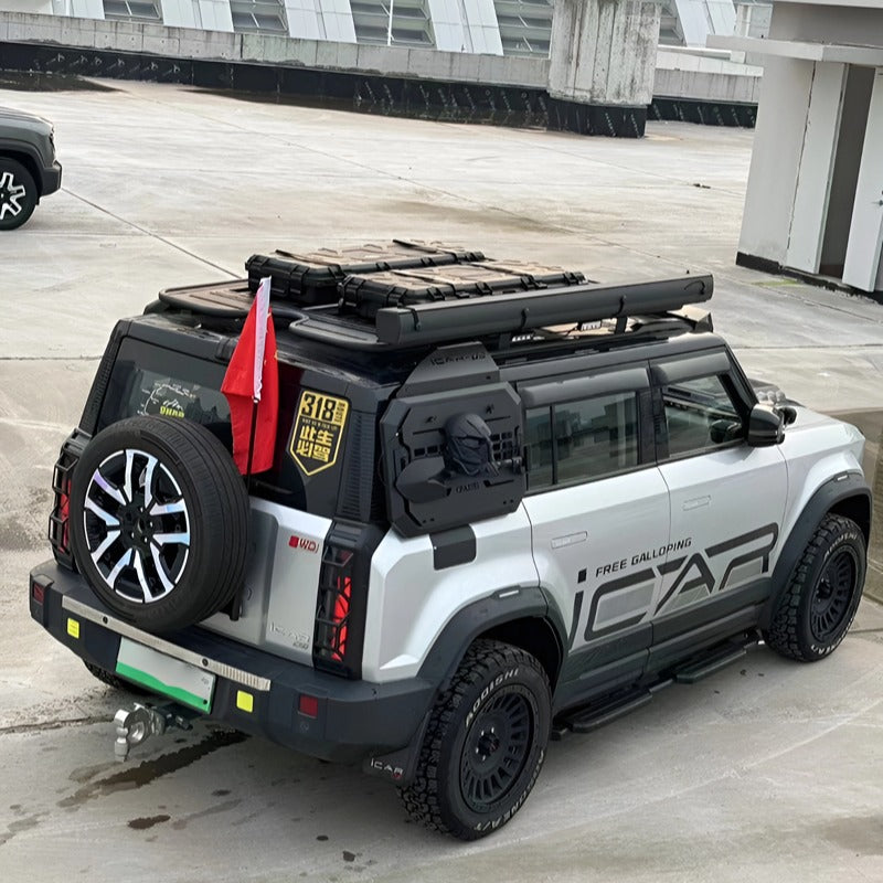 Car spare wheel holder for Chery JAECOO J6（ICAR 03）-Let us help you explore your 4x4 with us Noxfun