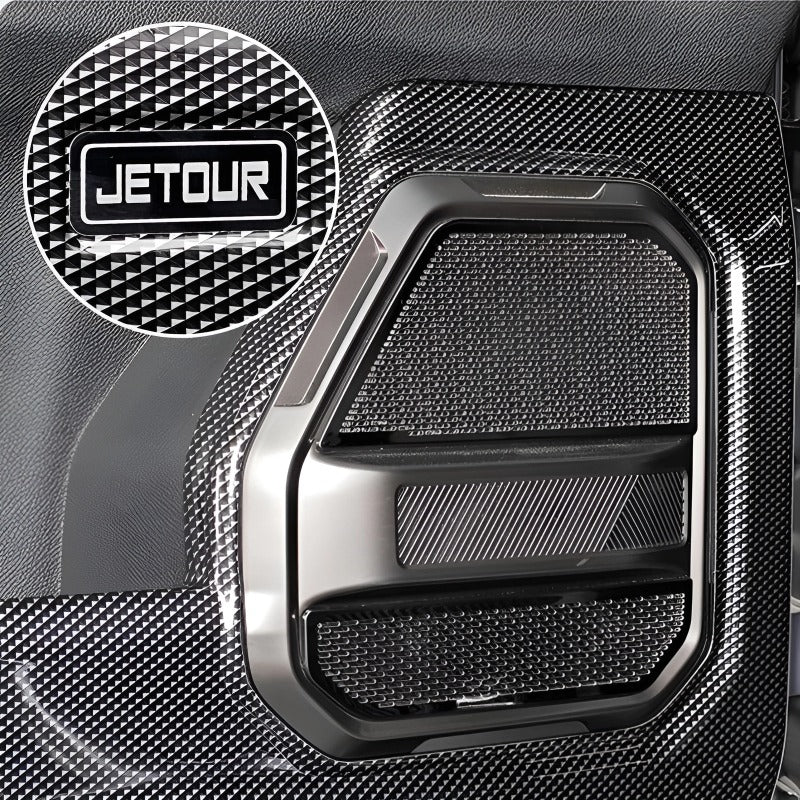 Carbon Fiber Door Kick Panels for Jetour T2 & Jetour T2 PHEV-Let us help you explore your 4x4 with us Noxfun