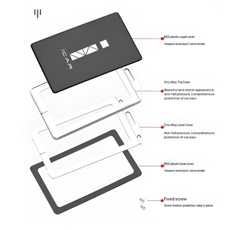 NFC Card Holder For Chery JAECOO J6 (iCAR 03)-Let us help you explore your 4x4 with us Noxfun