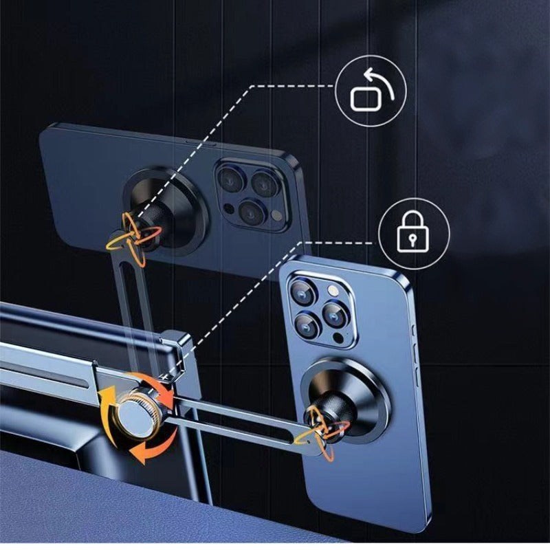 Dual-Phone Aluminum Alloy Car Holder-Let us help you explore your 4x4 with us Noxfun