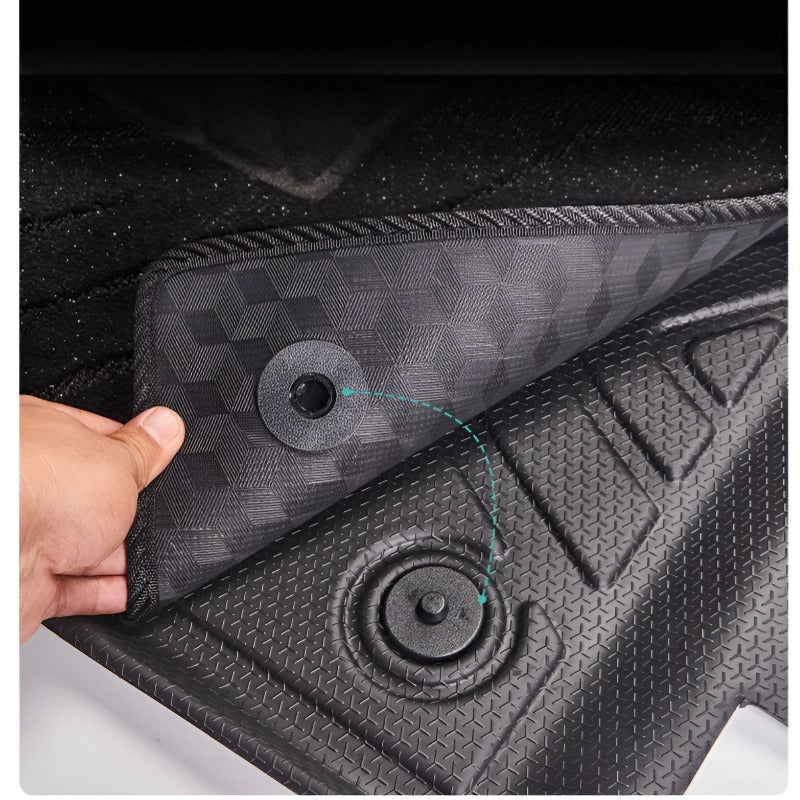 Car foot mats for Chery Jetour T2 & Jetour T2 PHEV-Let us help you explore your 4x4 with us Noxfun