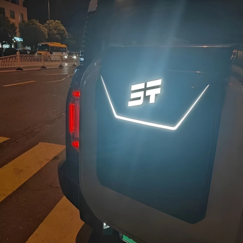 Car spare wheel light letter light for Chery Jetour T2-Let us help you explore your 4x4 with us Noxfun
