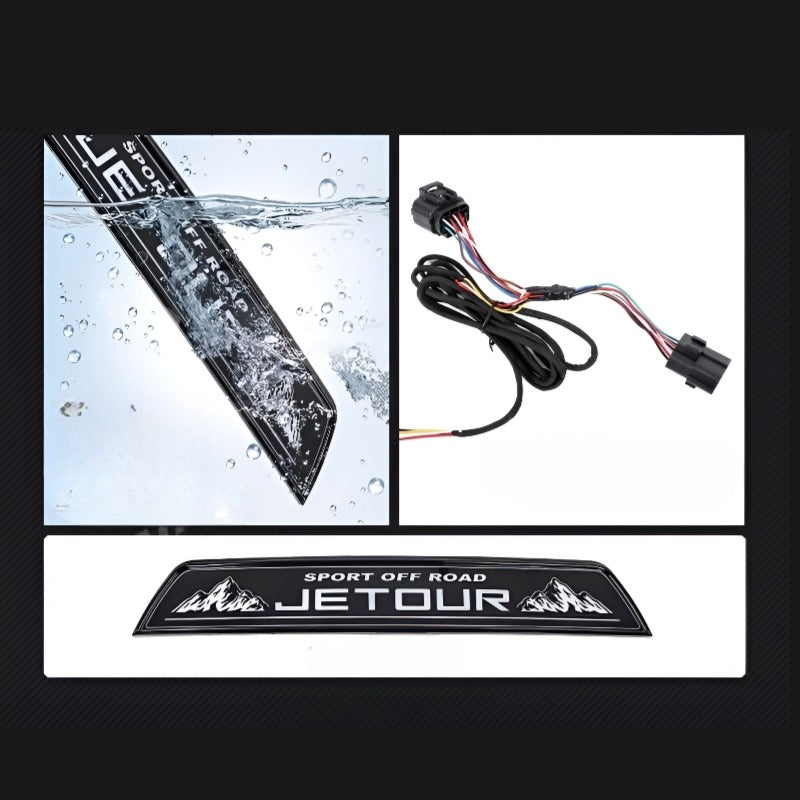 Car tailgate spare wheel cover for Chery Jetour T2-Let us help you explore your 4x4 with us Noxfun