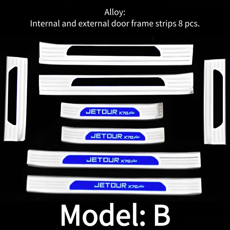 Car door sill strips for Chery Jetour-Let us help you explore your 4x4 with us Noxfun