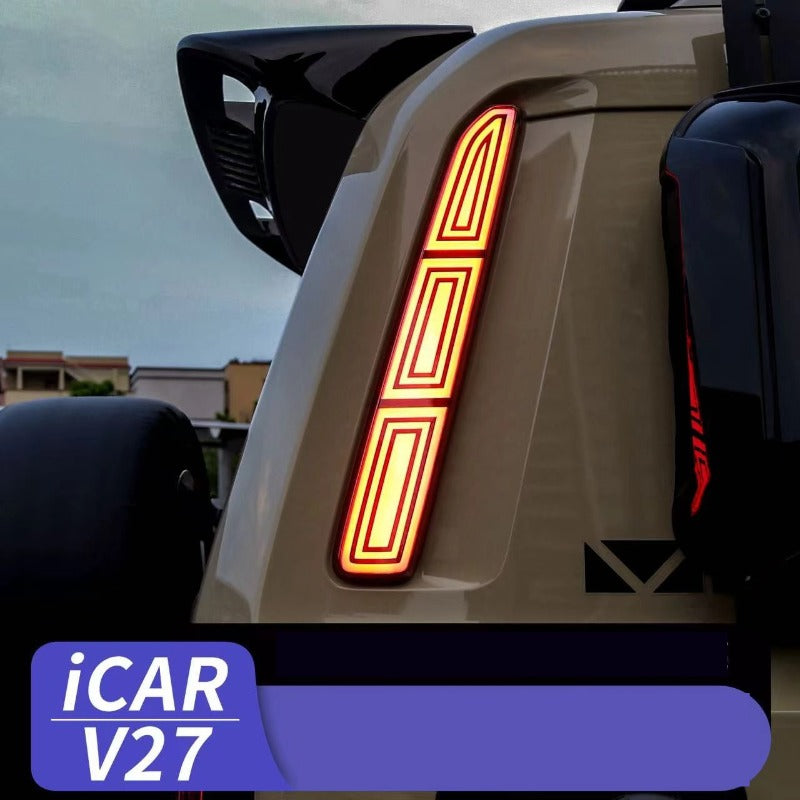Rear taillight and C-pillar brake light for iCAR V27-Let us help you explore your 4x4 with us Noxfun