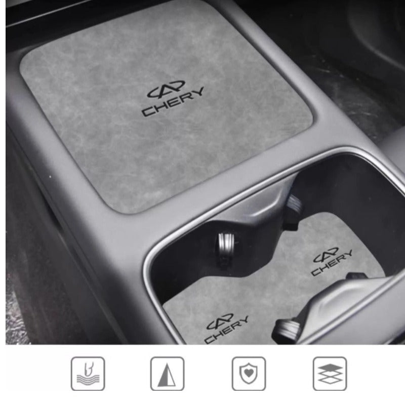 Leather Car Door Slot Pad For JAECOO J7 & 7PHEV-Let us help you explore your 4x4 with us Noxfun