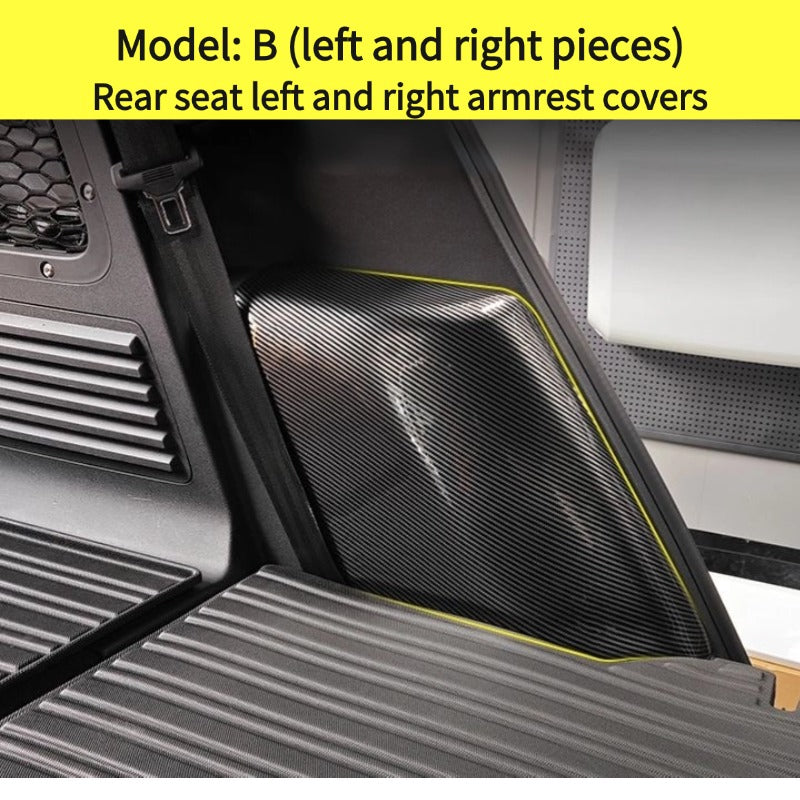 Automotive Interior & Exterior Carbon Fiber Protection Kit for Chery iCAR V23-Let us help you explore your 4x4 with us Noxfun