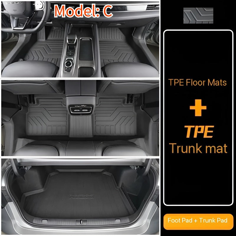 TPE Car Foot Mat & Trunk Mat for Chery Arrizo 8-Let us help you explore your 4x4 with us Noxfun