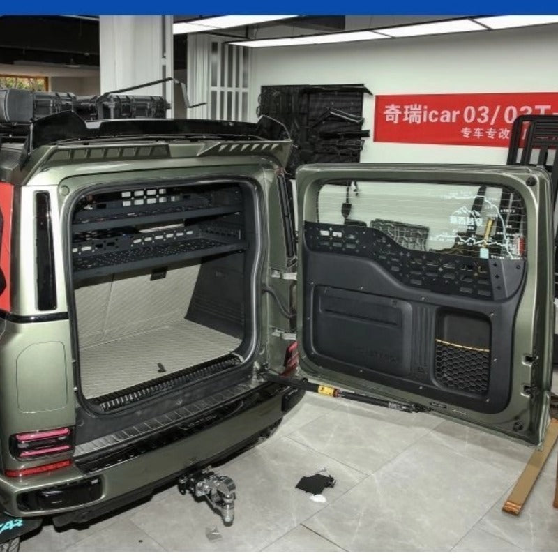 Car Tailgate Expansion Aluminum Conversion for Chery iCAR V23-Let us help you explore your 4x4 with us Noxfun