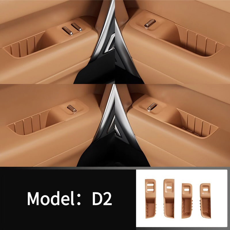 Car Cup Coasters & Phone Anti-Slip Mat for Chery iCAR V27-Let us help you explore your 4x4 with us Noxfun