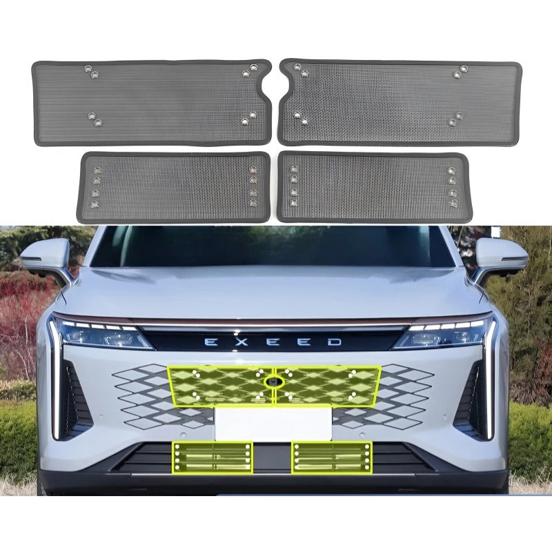 Car Tank Protection Mesh for Chery Exeed RX & Omoda C9-Let us help you explore your 4x4 with us Noxfun