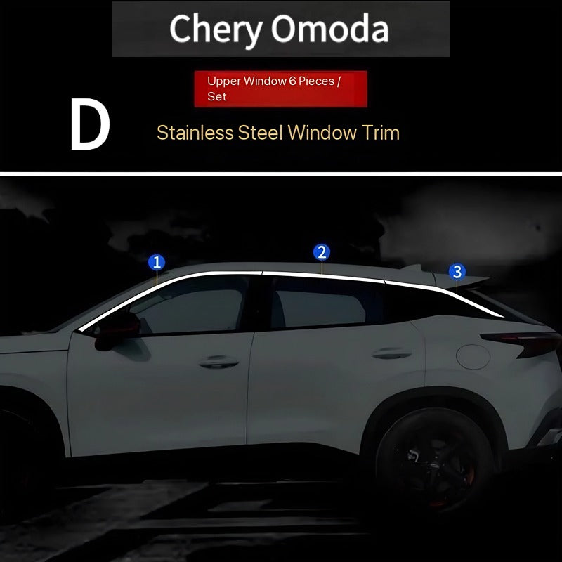 Car Window Strip For Omoda 5-Let us help you explore your 4x4 with us Noxfun